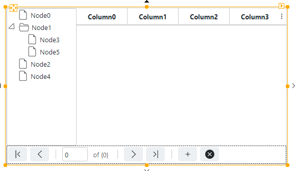 DataGridView with an inner TreeView and BindingNavigator